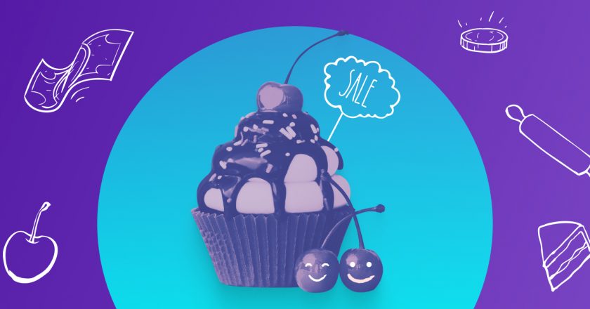 Charity bake sale banner